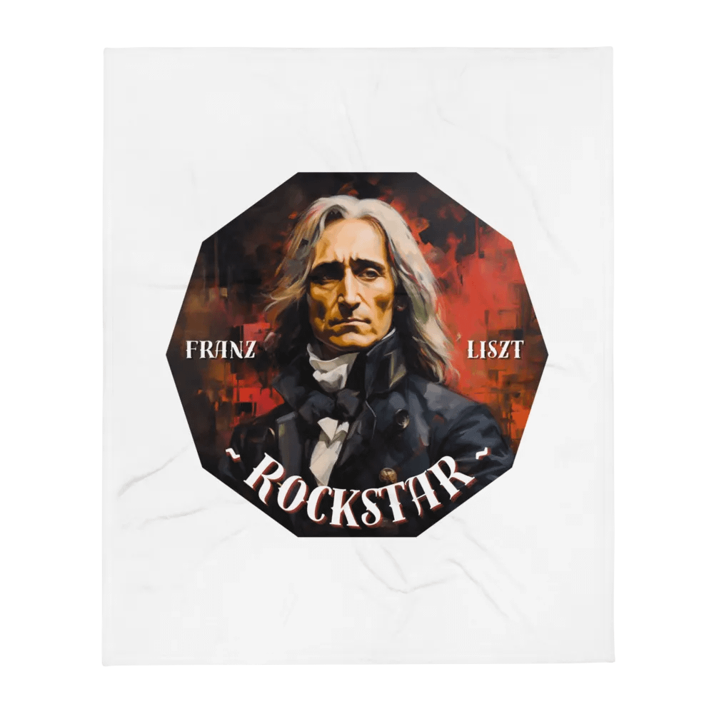 Franz Liszt - Rockstar | Blanket product image (1)