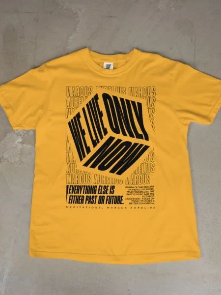 We Only Live Now Stoic Tshirt product image (1)