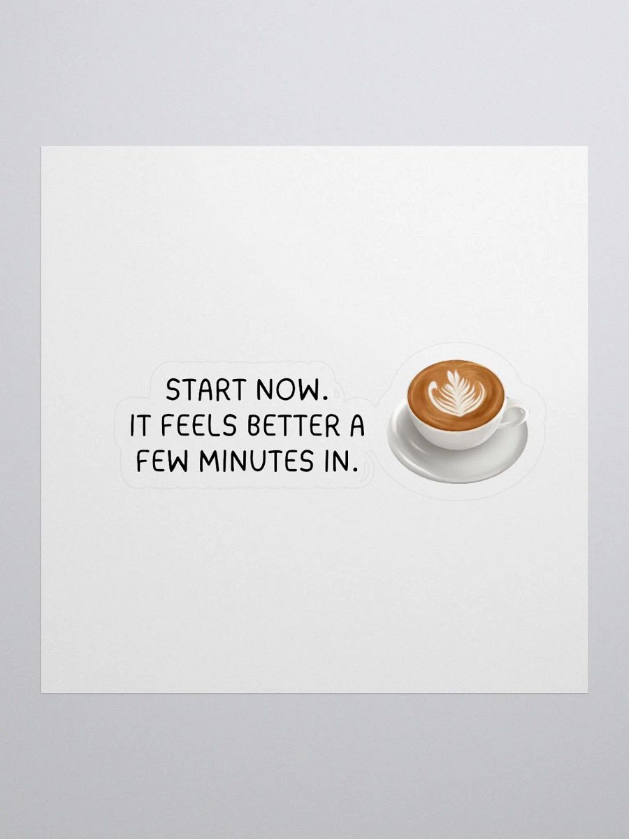 Start Now Sticker product image (2)