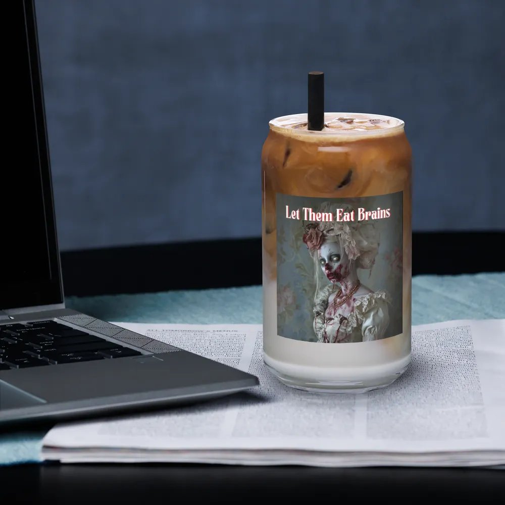 Zombie Marie Antoinette Can-Shaped Glass product image (6)