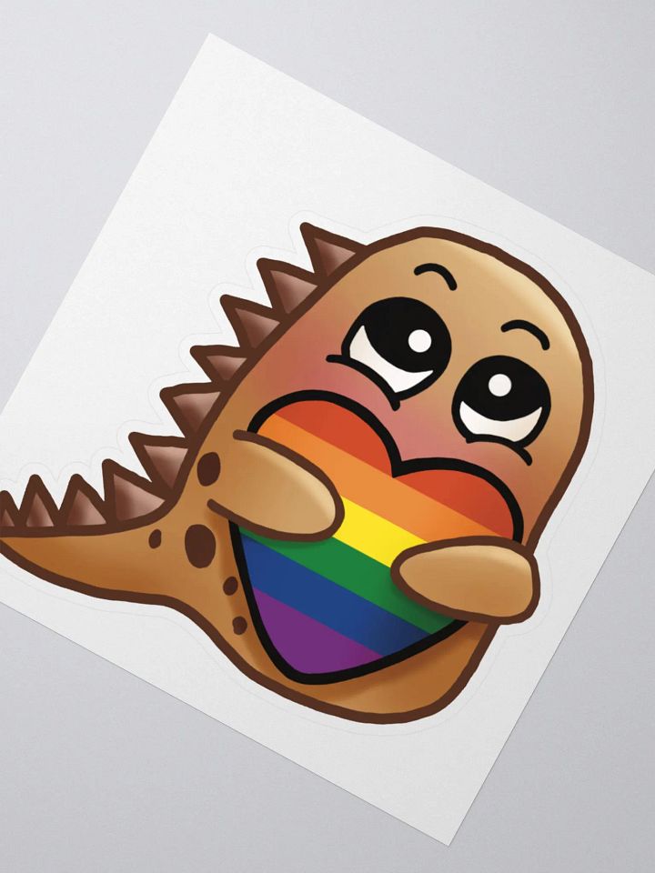 Potaytosaurus Pride Love Sticker product image (5)