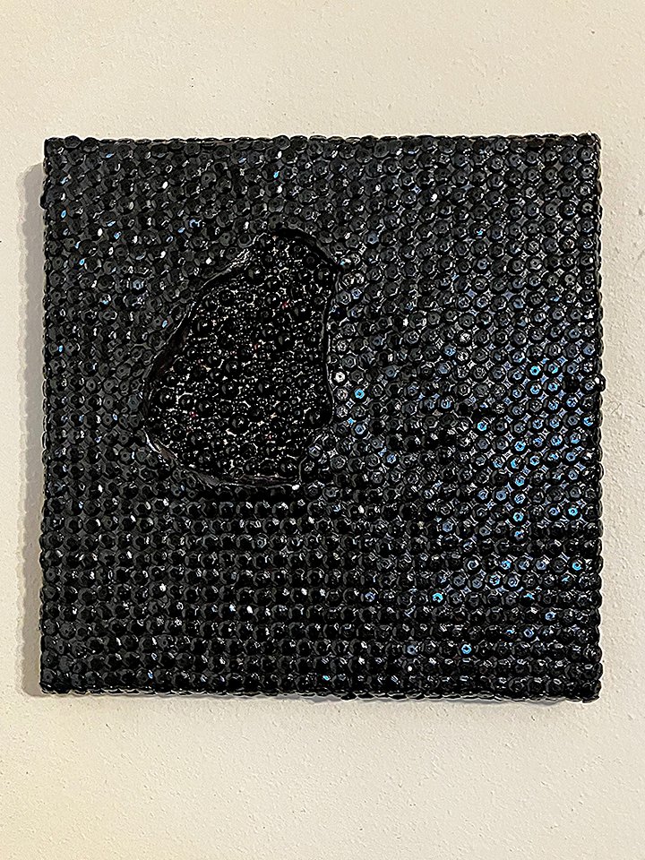 Rhinestone Rubble (Sequined Pothole) - Original Artwork product image (1)