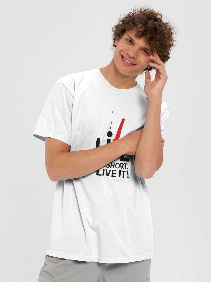 LIFE IS SHORT. LIVE IT! Bungee Jumping T-Shirt product image (50)