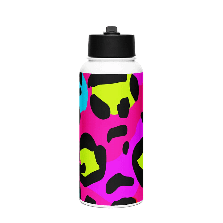 Wild Splatter Stainless Steel Water Bottle product image (1)