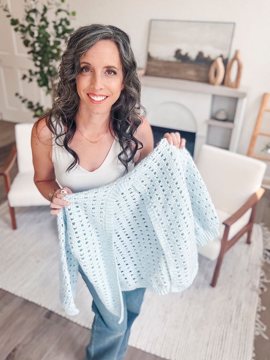 Hummingbird Crochet Cardigan Pattern product image (3)