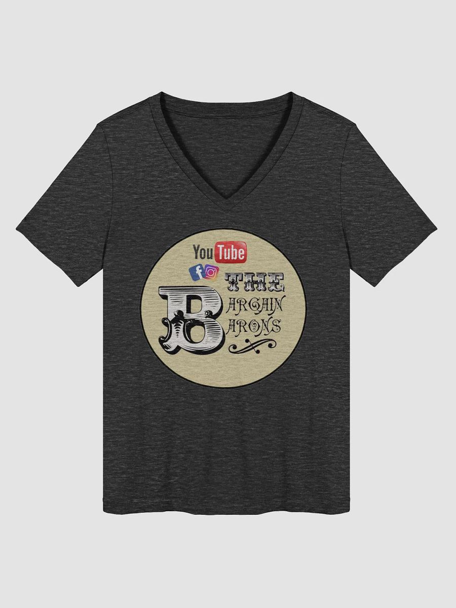 BARGAIN BARONS LOGO (Ladies' V-Neck) product image (5)