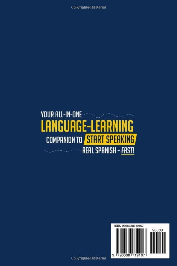 Learn Spanish Fast for Adult Beginners: 8-in-1 Workbook: From Beginner to Advanced: 15-Minute Daily Lessons and Exercises, Short Stories, Plus a Rich Vocabulary Collection (Easy Spanish) product image (2)