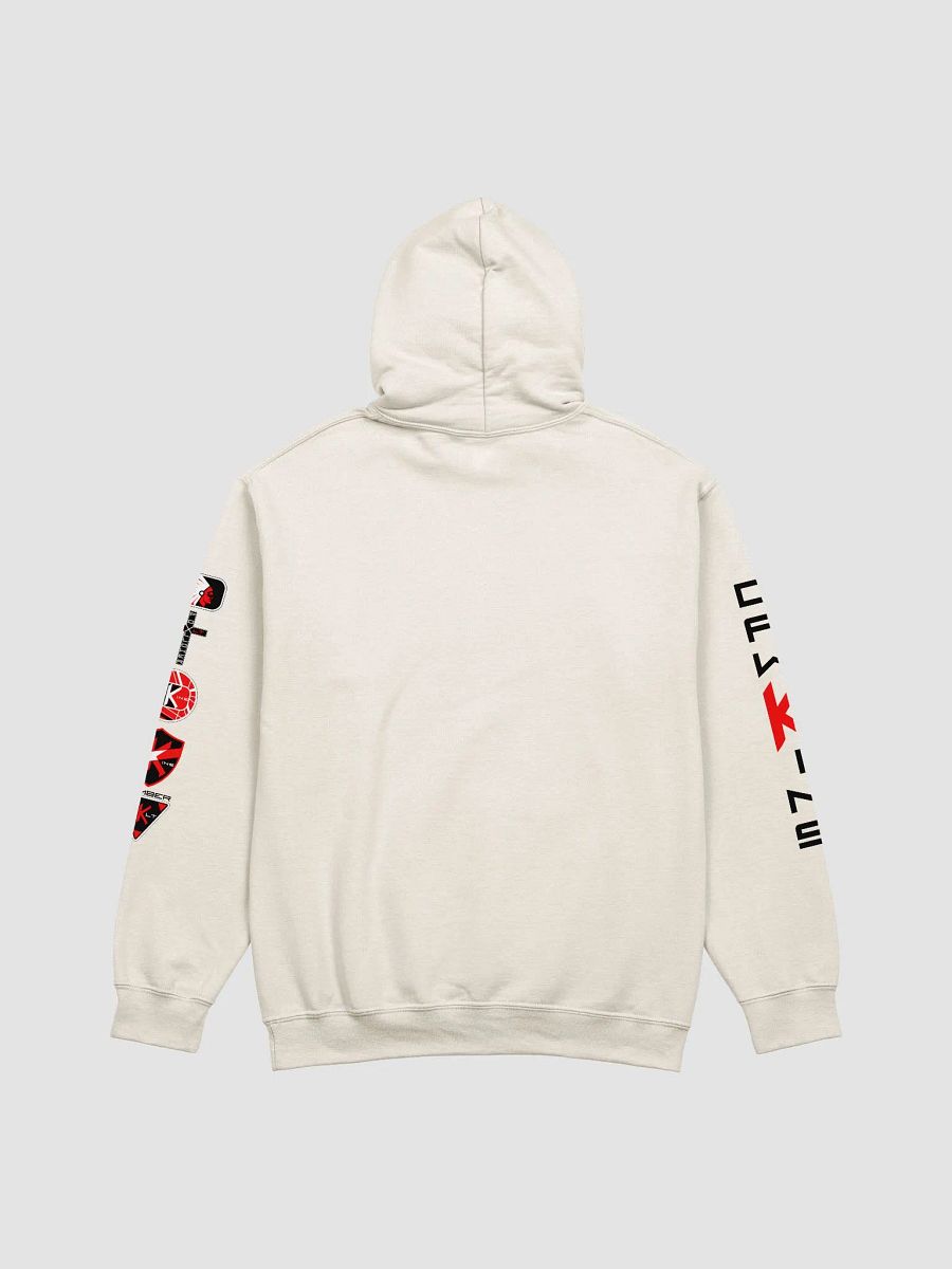 Dawkins Super Soft Hoodie with Badges and Sleeve (Sand) product image (2)