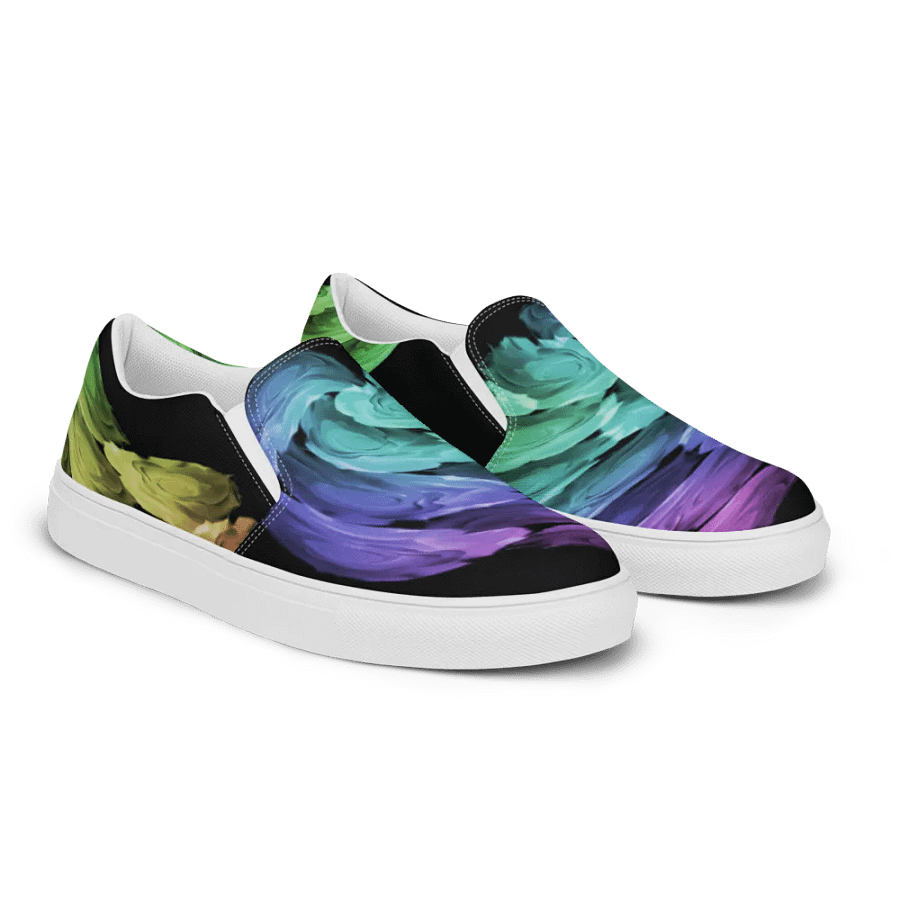rose wave, slip on canvas shoes product image (6)
