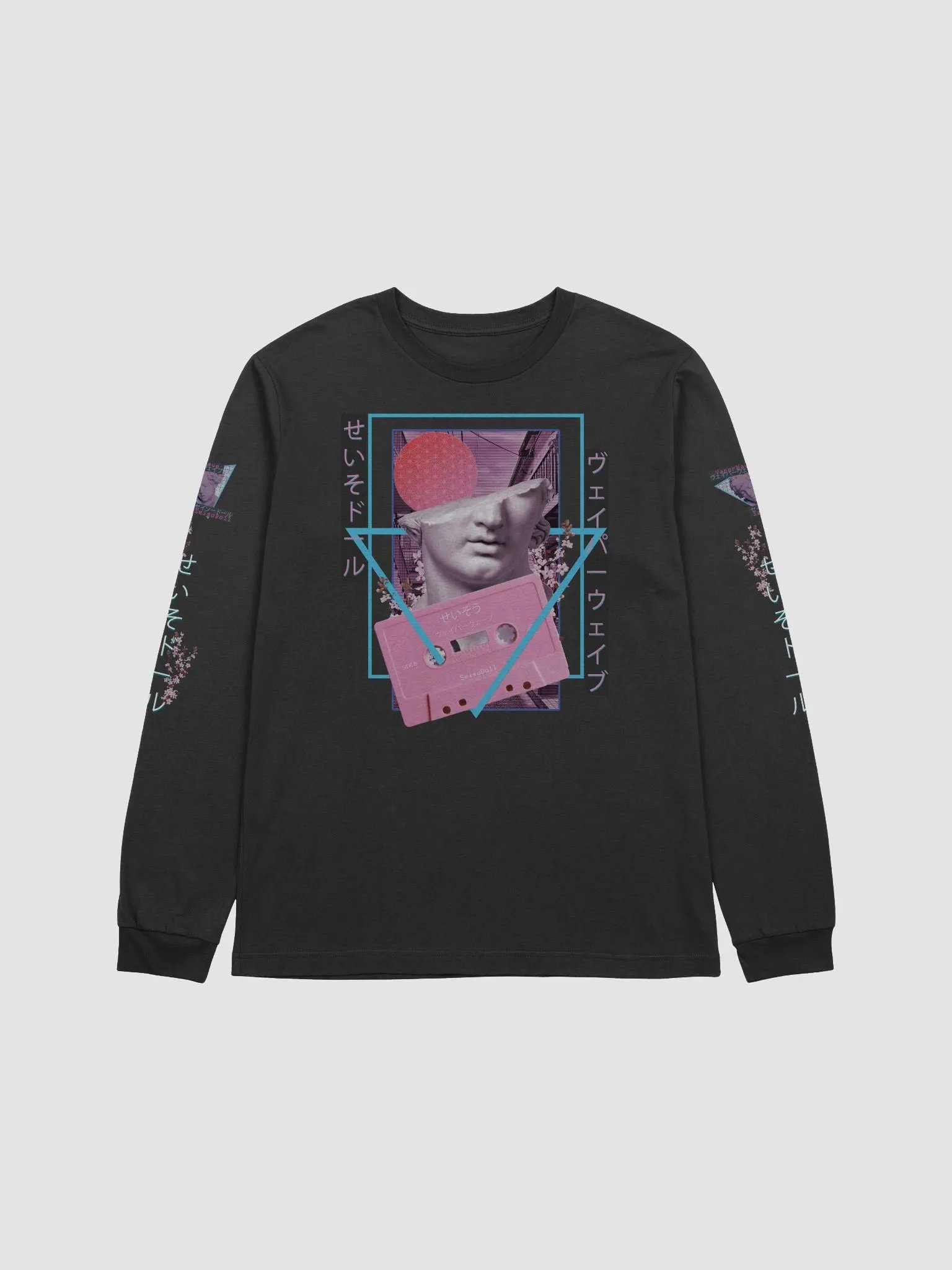 SeisoDoll Vaporwave Cassette Long Sleeve product image (1)
