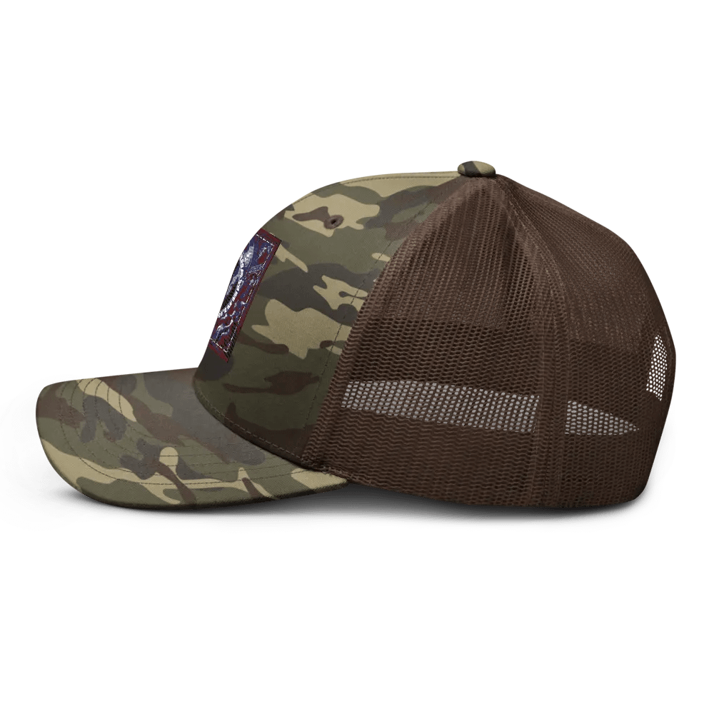 Balik Tanaw Homeless Artistic Camo Trucker Hat product image (3)