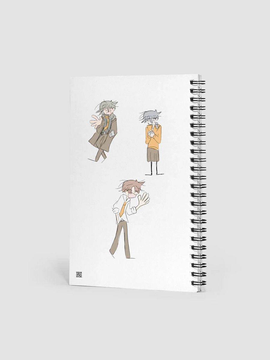 Waku waku high school student notebook product image (2)