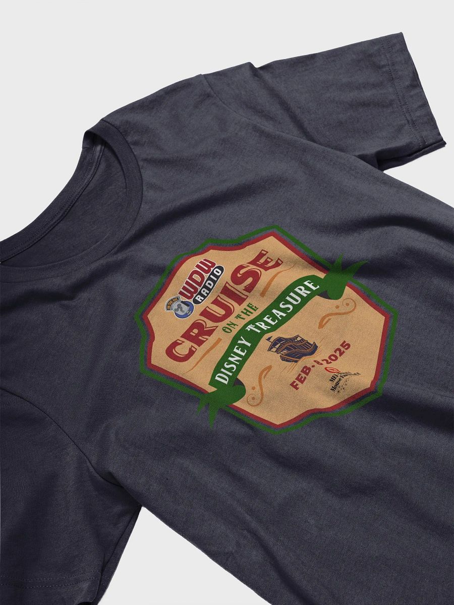 WDW Radio Cruise on the Disney Treasure 2025 Tee (full front) product image (23)