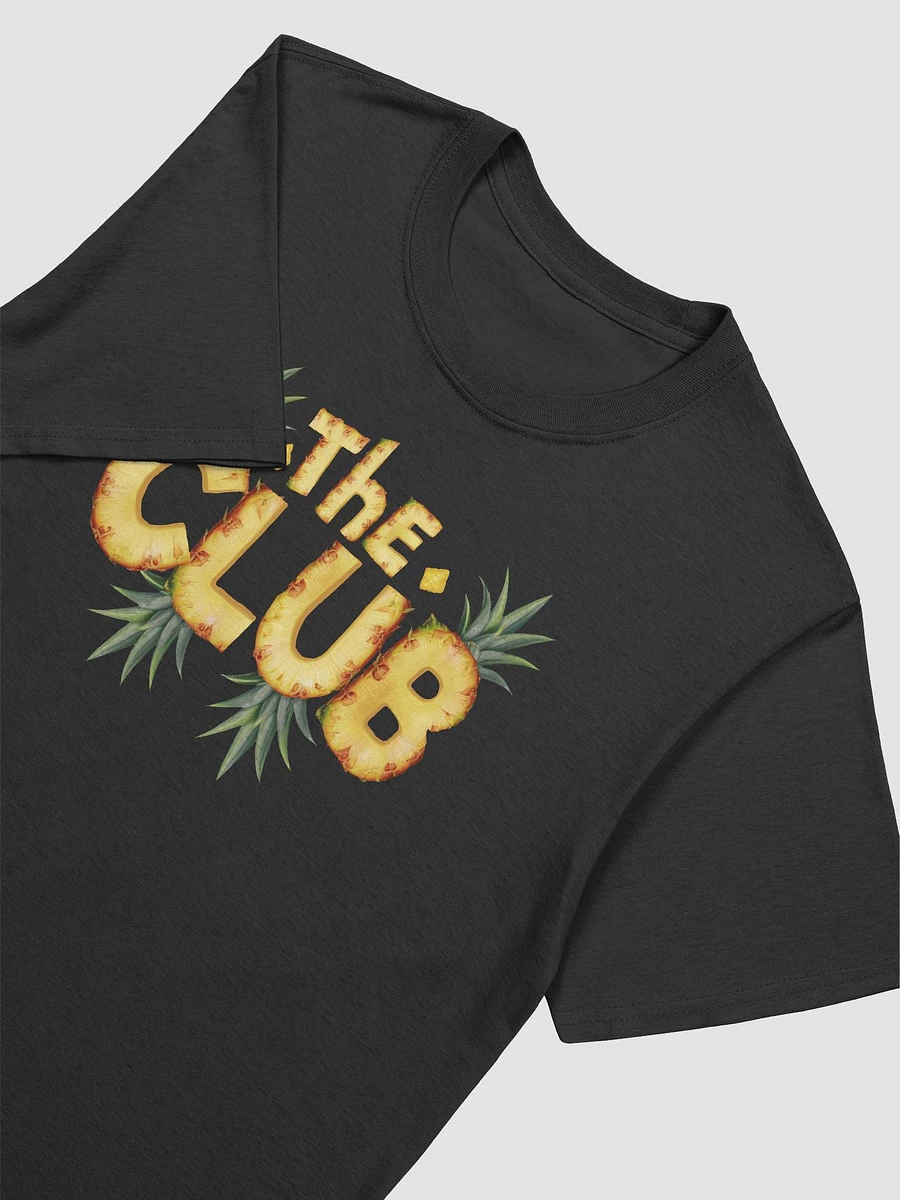 The Club T-shirt in pineapple slice writing soft T-shirt product image (17)