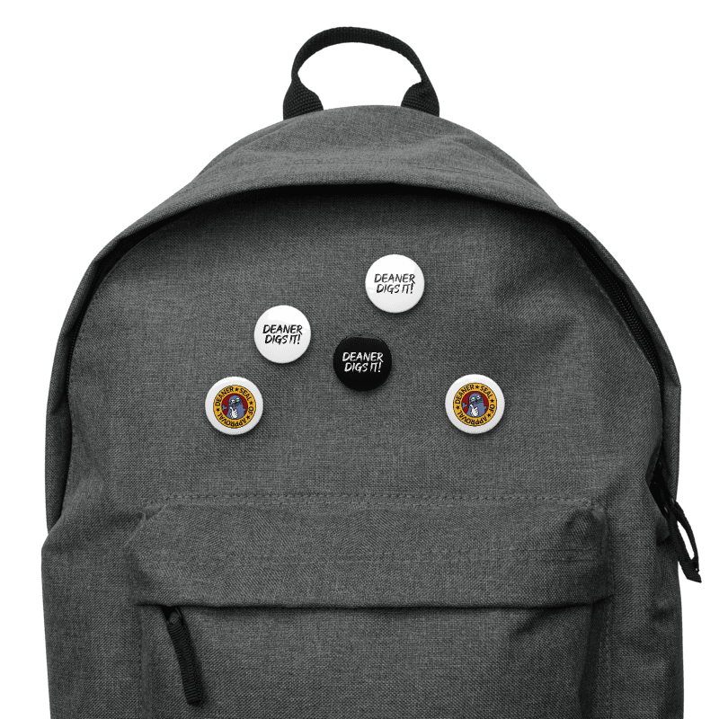Deaner Seal of Approval Pin Buttons Set product image (5)