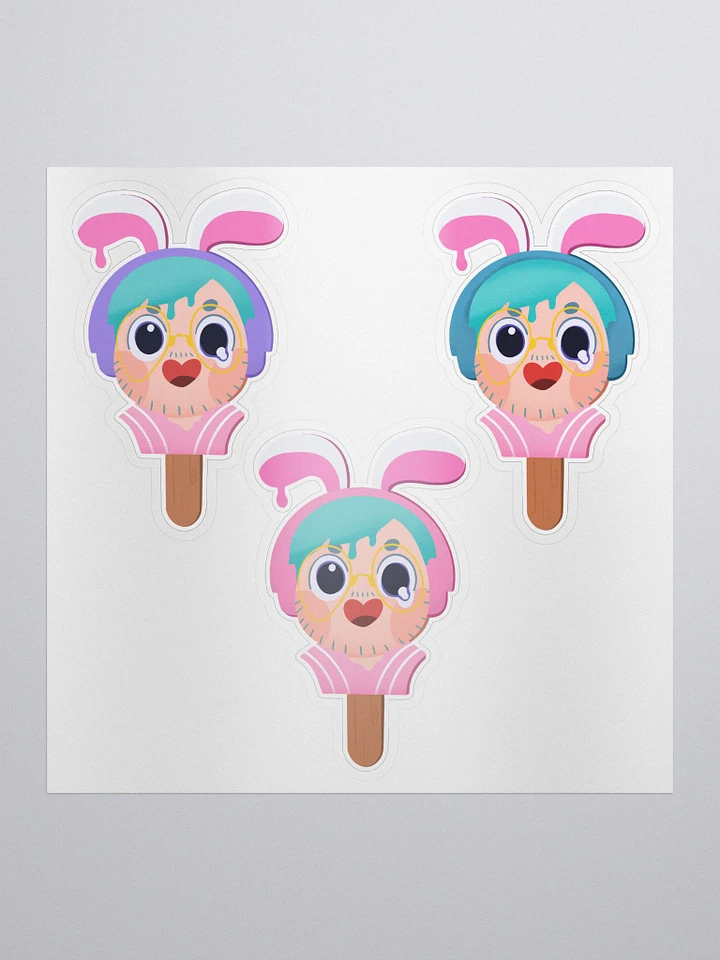 Melty Popsicle Moo Stickers product image (1)