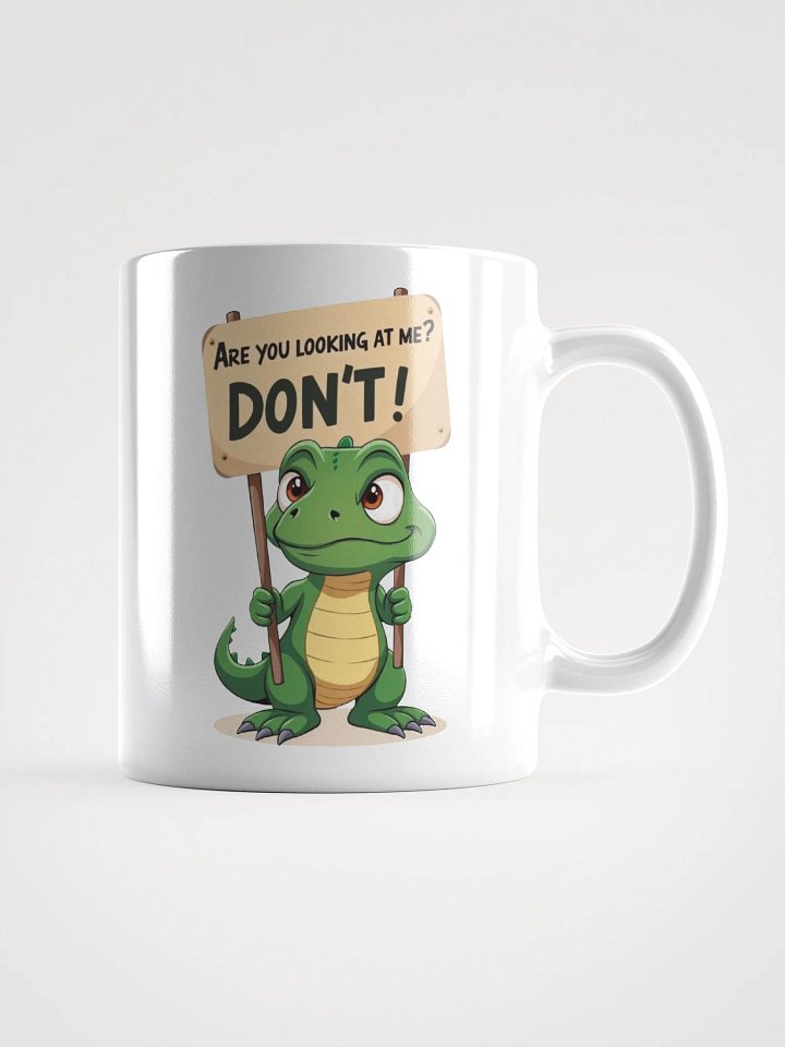 Don’t Look Dinosaur Mug product image (2)