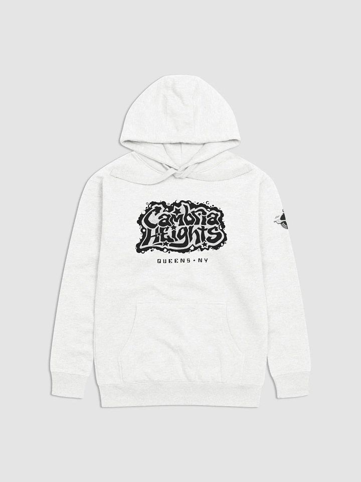 Cambria Heights, Queens - Black Lettering - Hoodie product image (1)