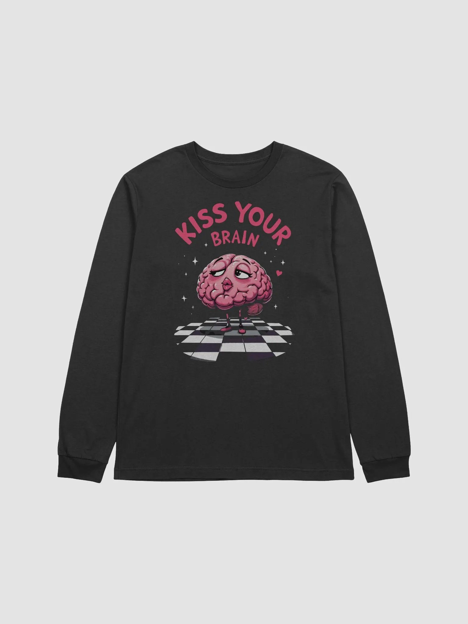 Kiss Your Brain Anthro Brain Long Sleeve Tee product image (1)