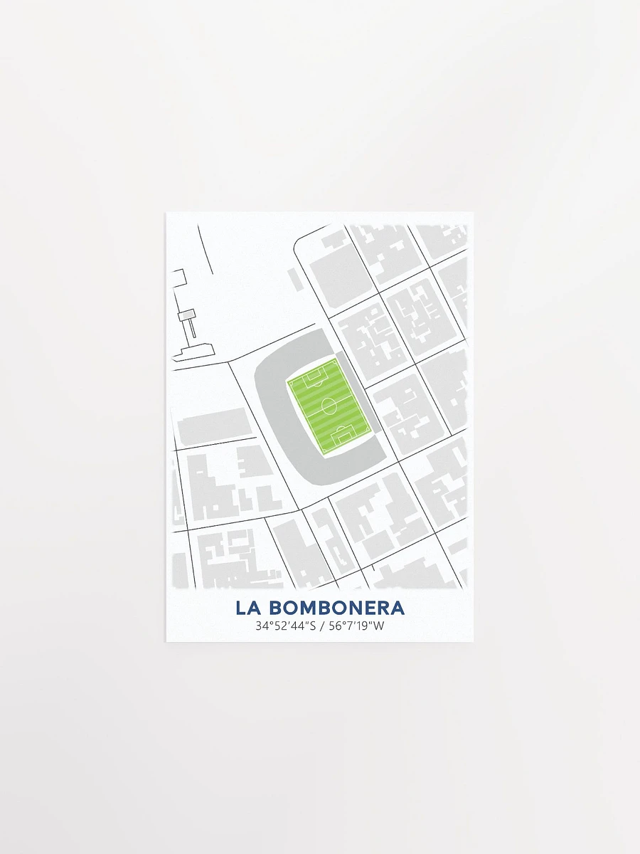 Boca Juniors Stadium Map Design Poster product image (3)