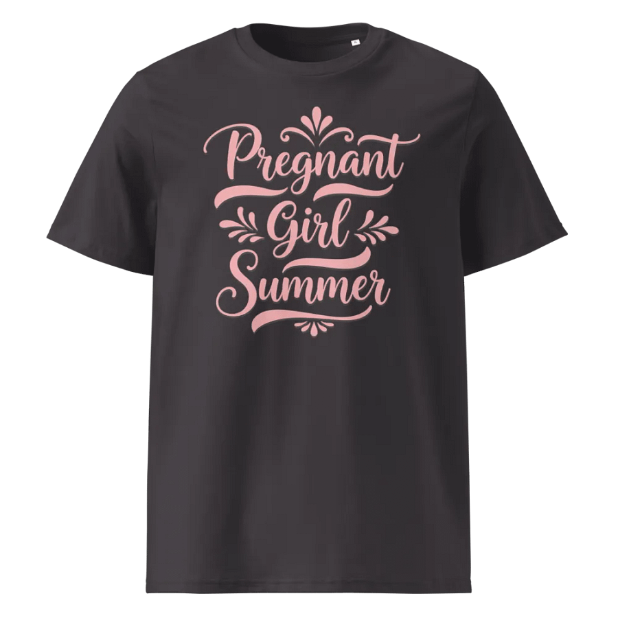 Pregnant Girl Summer - Cute Pregnancy Announcement T-Shirt for Moms-to-Be product image (5)