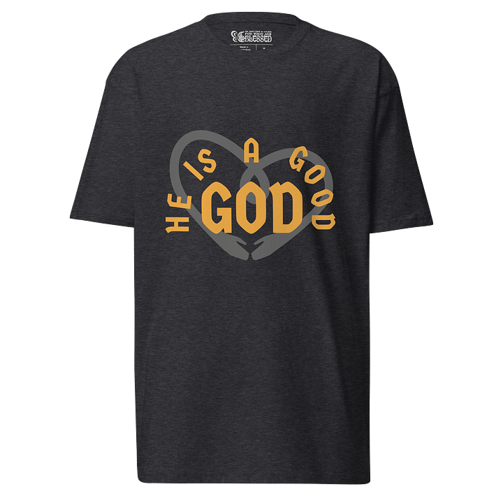 HE'S A GOOD GOD | Premium Tee — Heart Arc, Print product image (1)