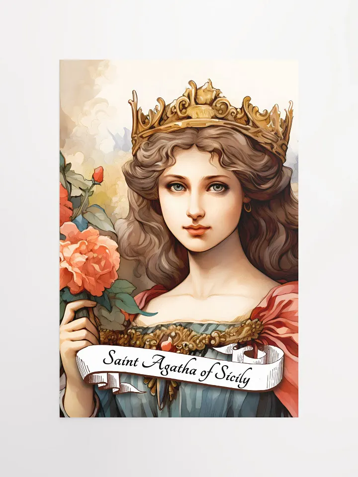 Saint Agatha of Sicily Poster product image (2)