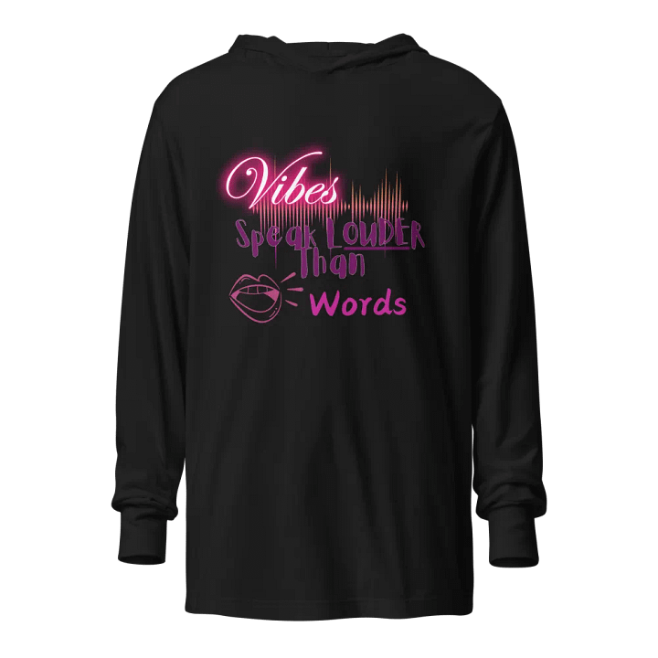 Vibes Hooded Long Sleeve Tee product image (1)