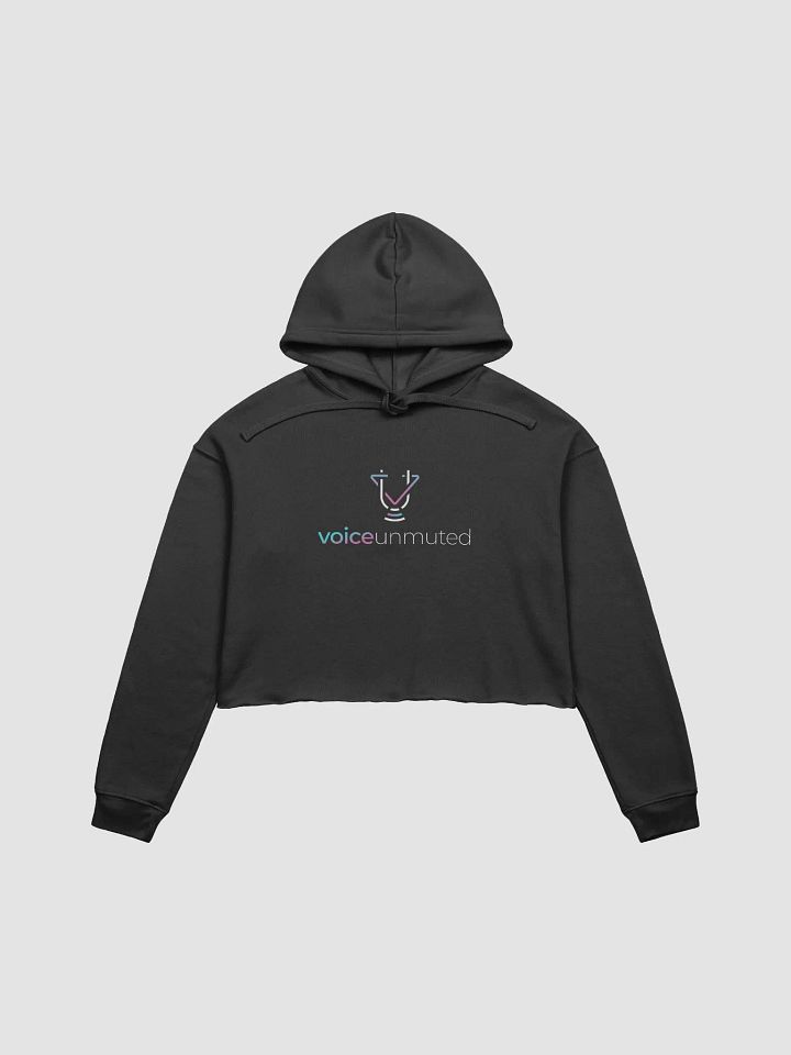 VoiceuLogo Stackk Crop Hoodie product image (1)