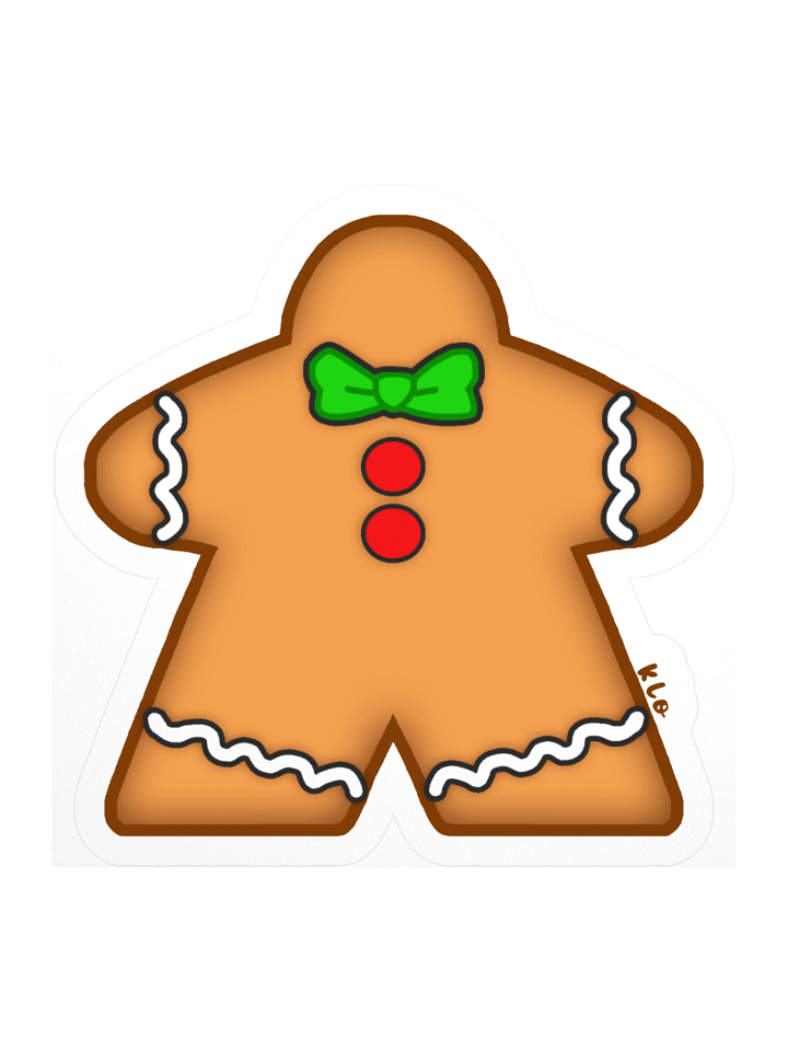 Gingerbread Meeple Cookie Sticker product image (1)