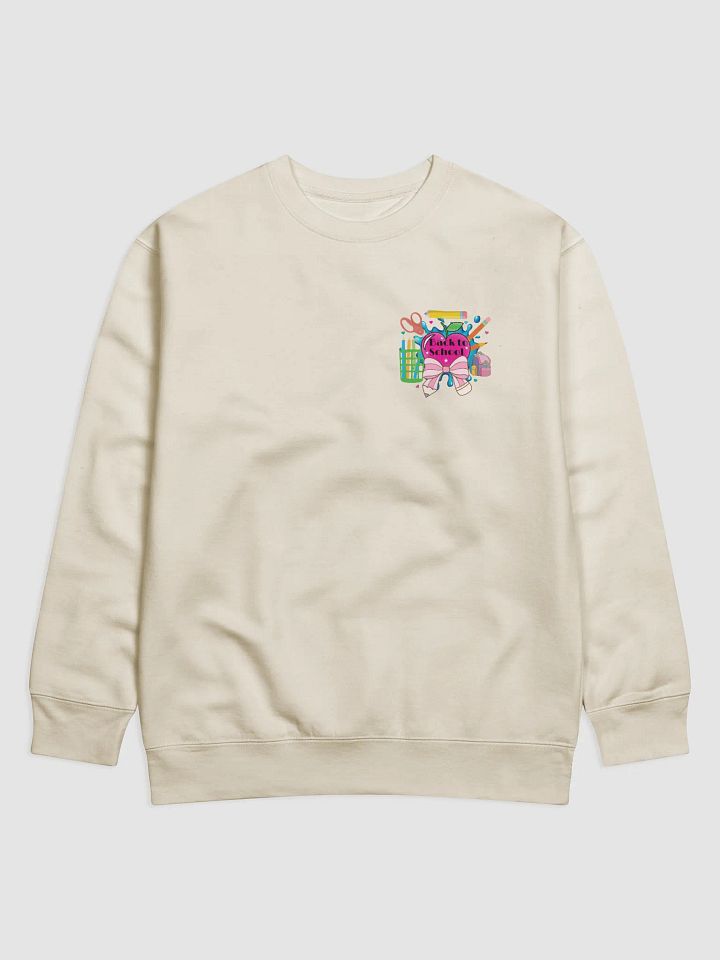 Back-To-School, Students Teachers Heritage Sweatshirt - Pocket product image (2)