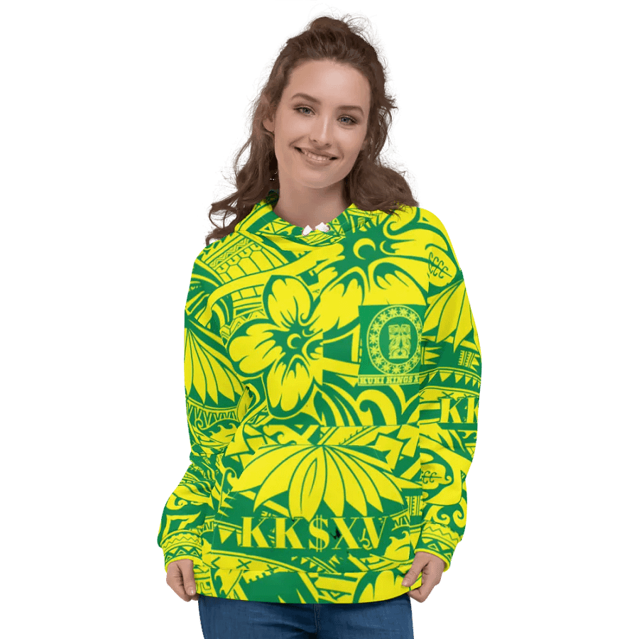 Floral Fusion TATAU Unisex Hoodie product image (3)