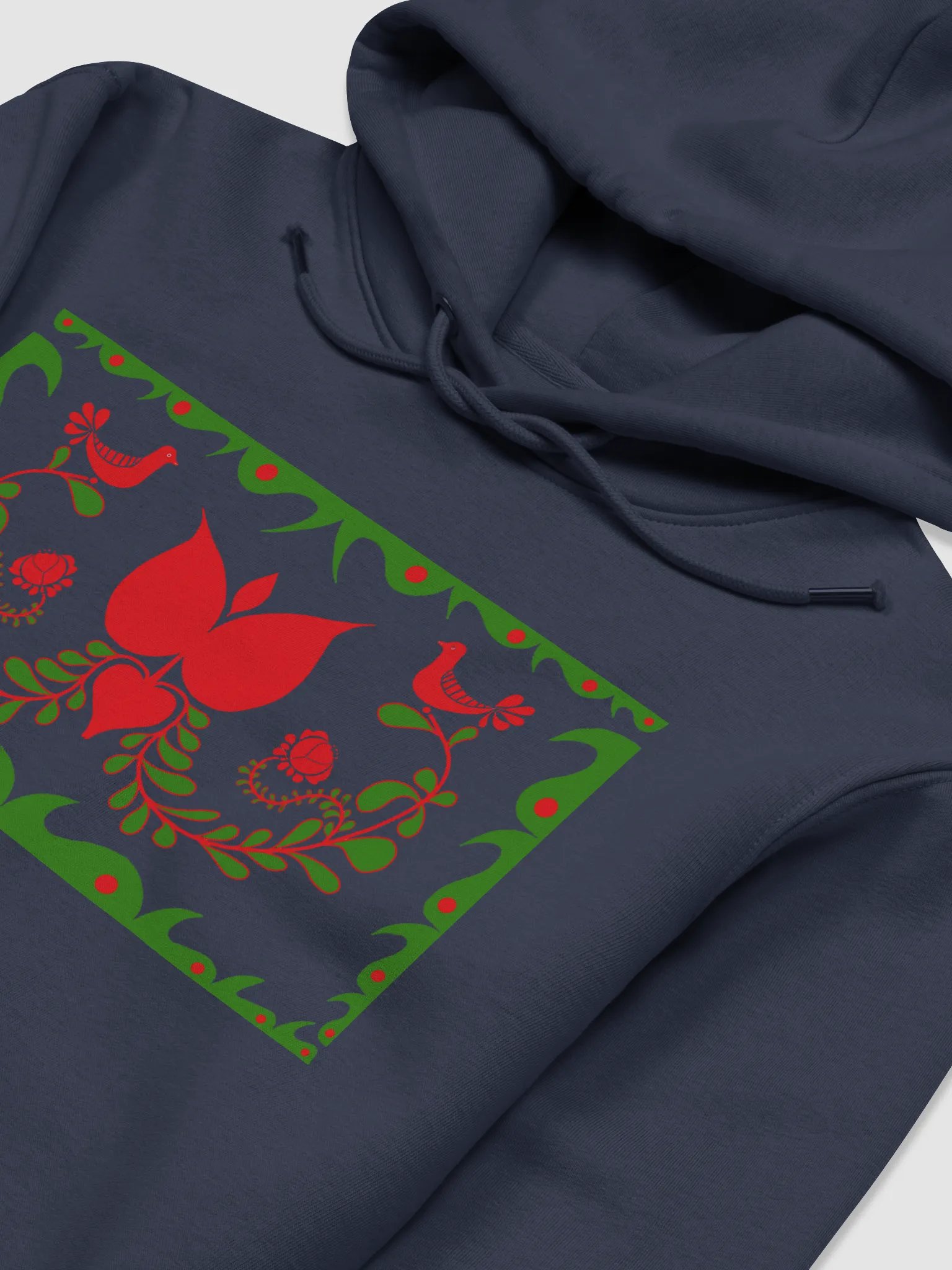 Hungarian Deep Blues Serenade Eco Hoodie product image (3)