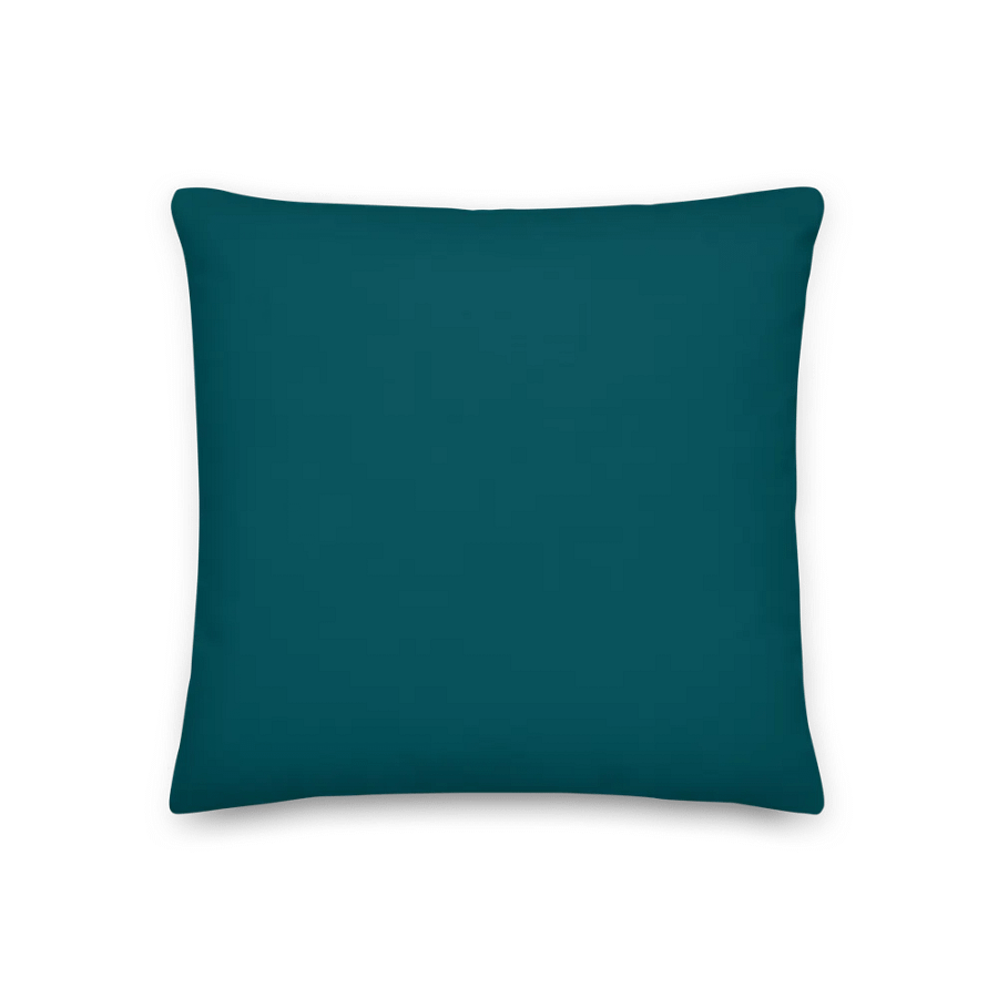 Bookish Vibes Only Floral Pillow - Blue product image (2)