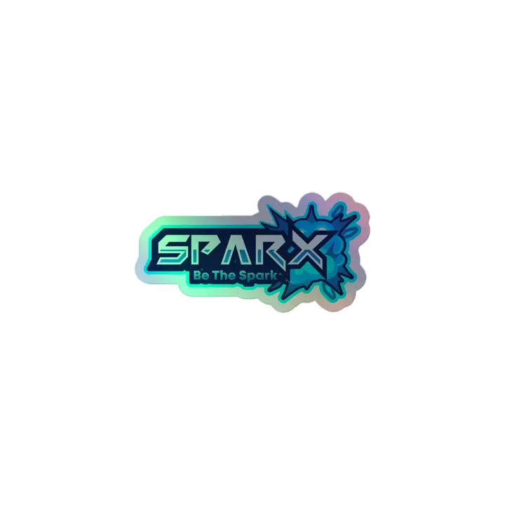 Sparx Holographic Kiss Cut Sticker product image (1)