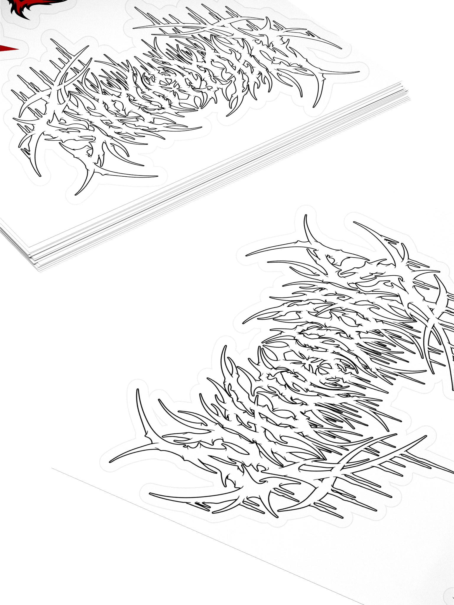 Nalgoticas Metal Sticker Bundle product image (4)