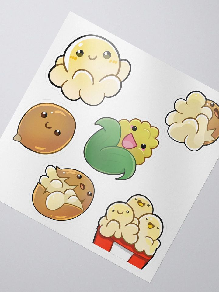 Popcorn Familia Sticker Set product image (2)