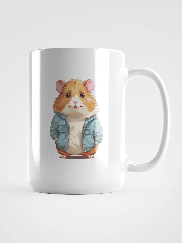 Whimsical Hamster Hoodie Mug product image (1)