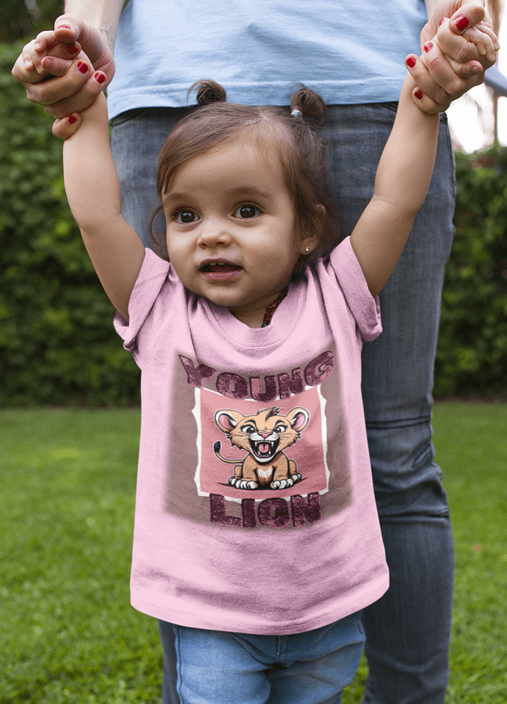 Young Lion Baby Girl Tee product image (1)