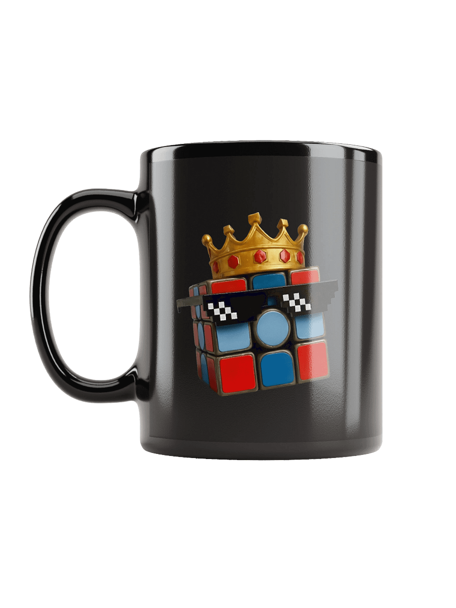 Cubezalot Originals - Logo 1 Black Mug (Double Sided Print) product image (12)