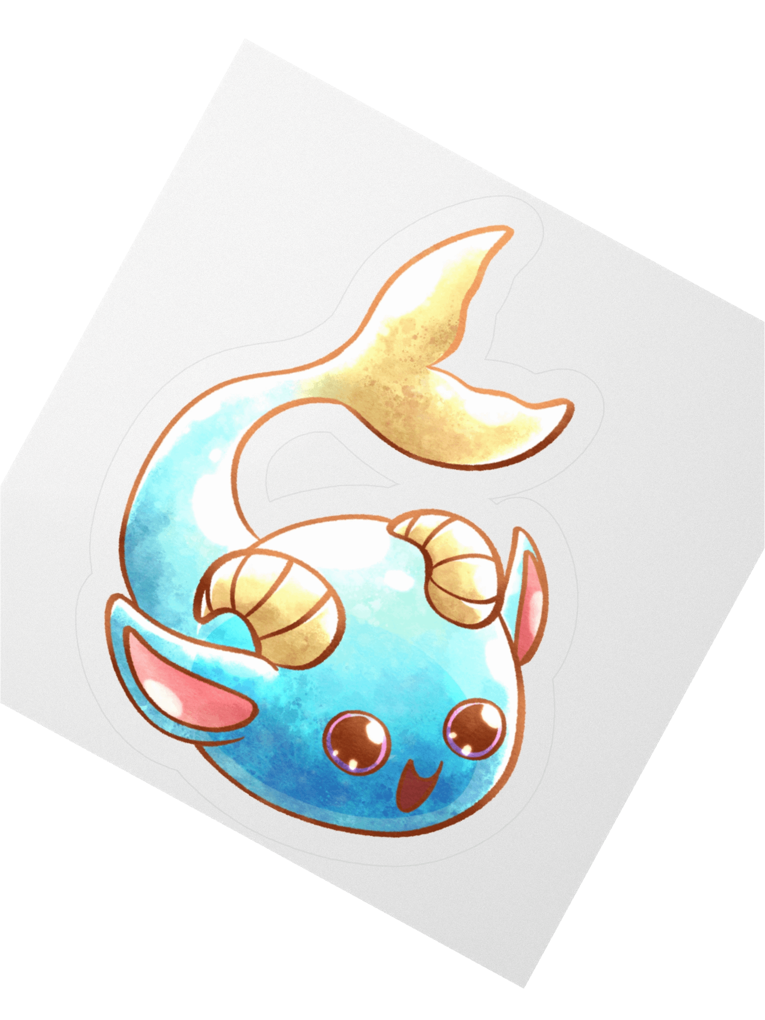 Capricorn Slime - sticker product image (4)