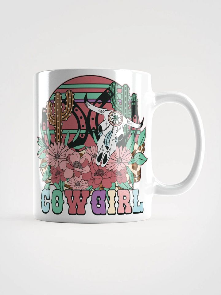 Southwestern Cowgirl Horseshoe Mug product image (1)