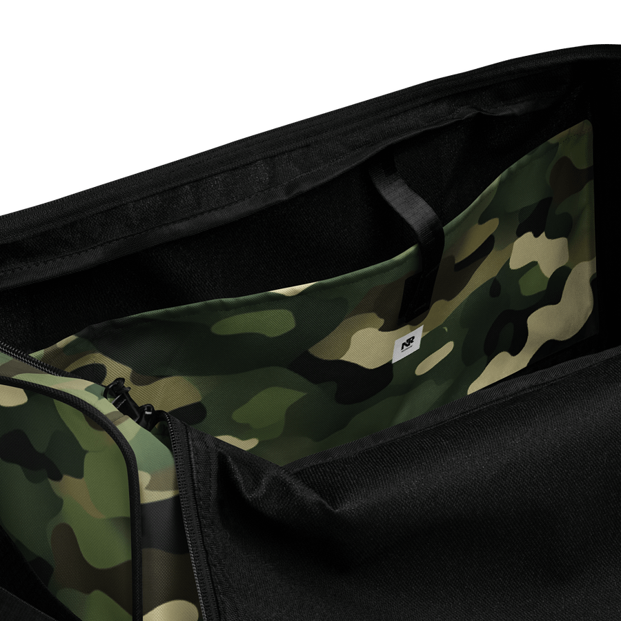 NR-Nurain- Monogram All-Over Print Duffle Bag product image (6)