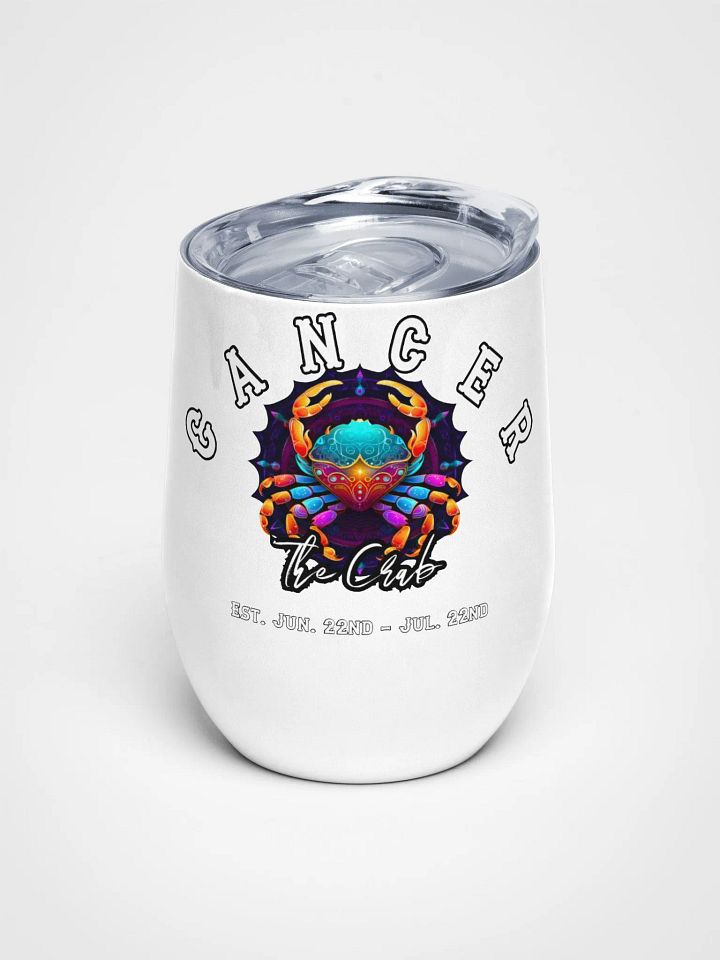 Cancer - Zodiac Wine Tumbler product image (1)