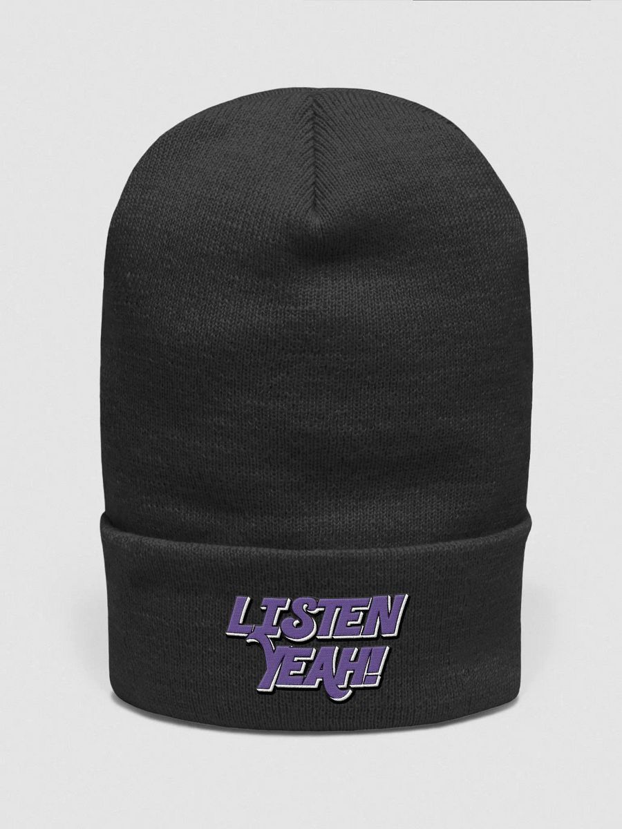 LISTEN YEAH! beanie product image (1)