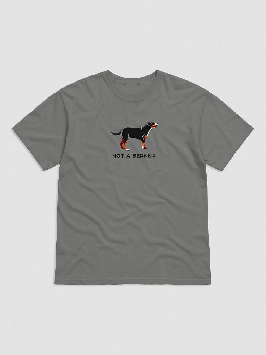 Not a Berner T-Shirt(Embroidered) of a Greater Swiss Mountain Dog product image (4)