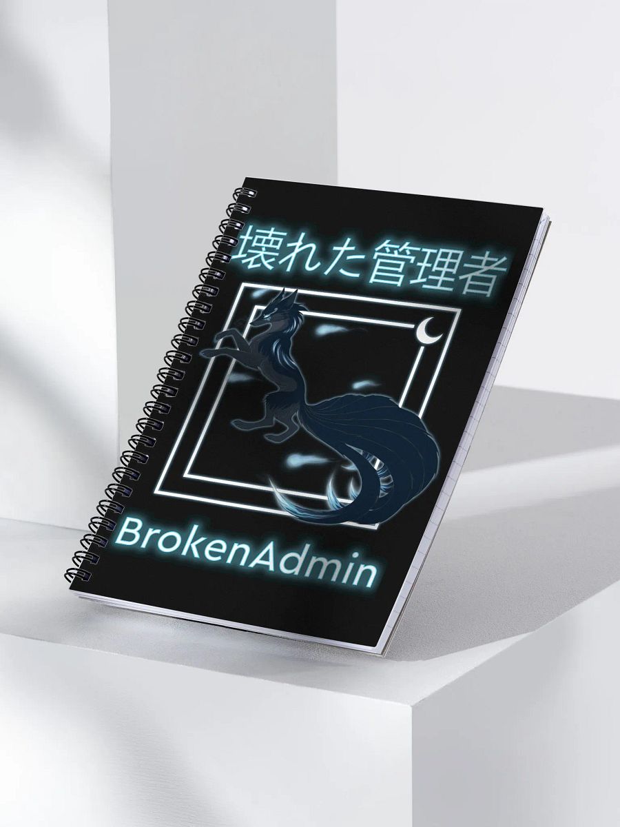 Kitsune Broken Admin Drawing Journal product image (4)