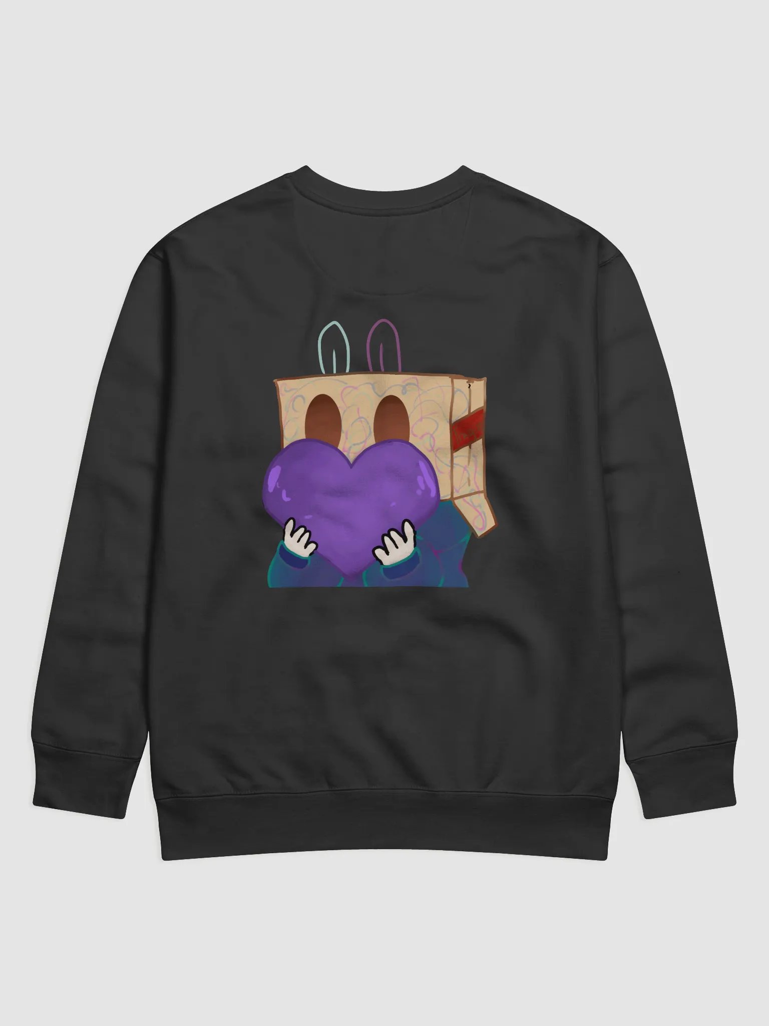 Big heart sweater product image (2)