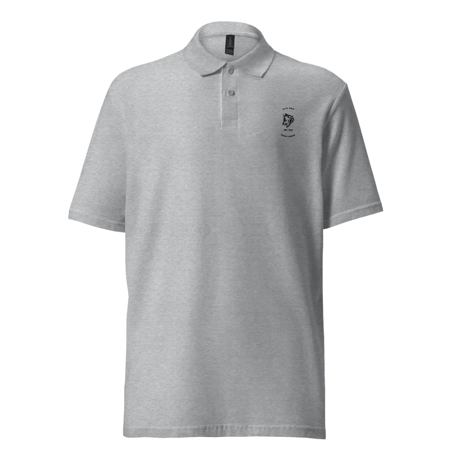 Wild Wolf Premium Polo Gray/White product image (1)