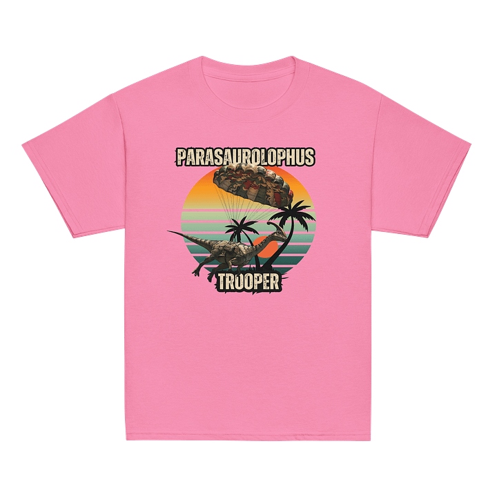Parasaurolophus Trooper - Dinosaur Paratrooper Shirt product image (24)